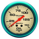 2-5/8 Ultra-Nite Oil Press. Gauge 0-150psi