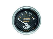 Cargar imagen en el visor de la galería, 2-1/16in C/F Fuel Level Gauge 240/33 OHMS