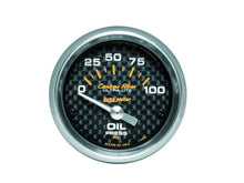 Cargar imagen en el visor de la galería, C/F 2-1/16in Oil Pressure Gauge 0-100PSI