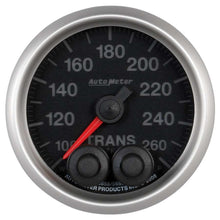 Cargar imagen en el visor de la galería, AutoMeter GAUGE, TRANS TEMP, 2 1/16&quot;, 260?F, STEPPER MOTOR W/PEAK &amp; WARN, ELITE