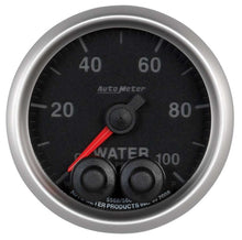 Load image into Gallery viewer, AutoMeter GAUGE, WATER PRESS, 2 1/16&quot;, 100PSI, STEPPER MOTOR W/PEAK &amp; WARN, ELITE