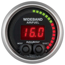 Load image into Gallery viewer, AutoMeter GAUGE, AIR/FUEL RATIO-PRO, 2 1/16&quot;, 10:1-20:1, DIGITAL W/ PEAK &amp; WARN, ELITE