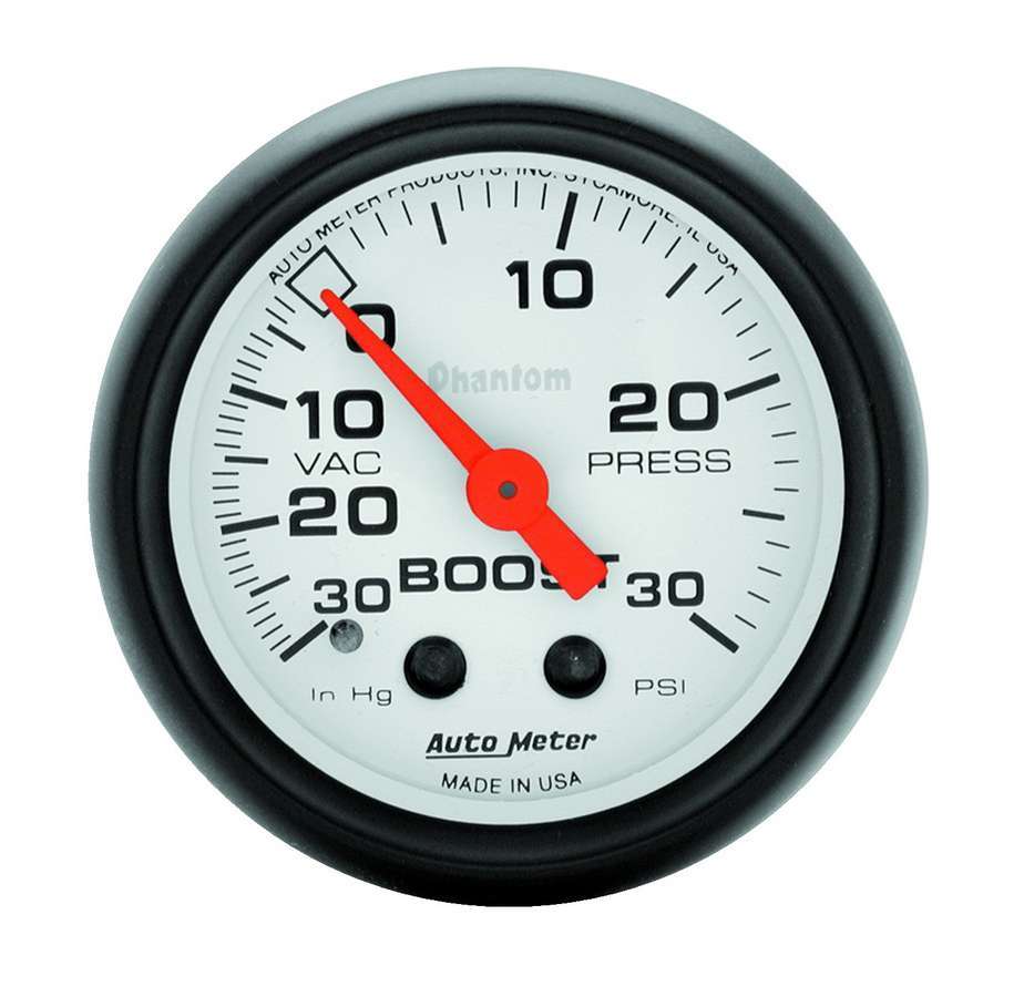 2-1/16in Phantom Boost / Vacuum Gauge