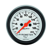 Load image into Gallery viewer, 2-1/16in Phantom 2000 Degree Pyrometer