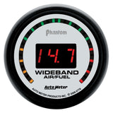 AutoMeter GAUGE, AIR/FUEL RATIO-WIDEBAND, STREET, 2 1/16