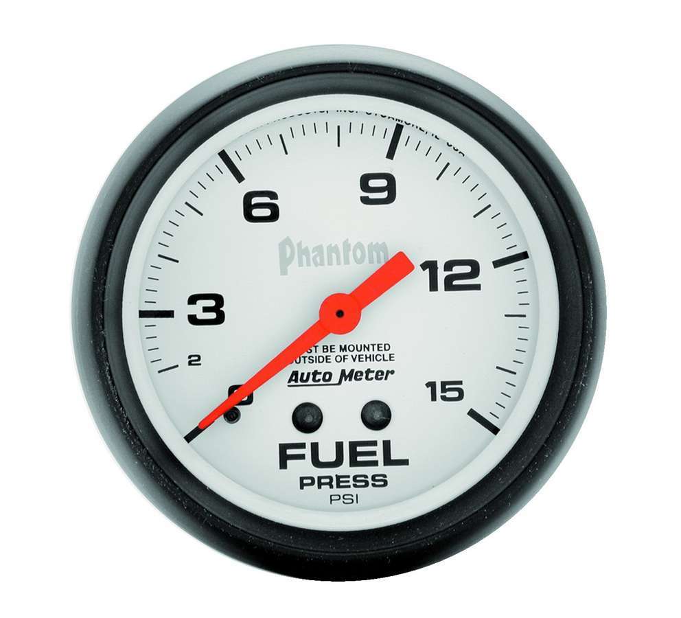 2-5/8in Phantom Fuel Press. Gauge 0-15psi