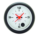 AutoMeter Traditional incandescent lighting illuminates around the perimeter of the dial