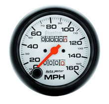 Cargar imagen en el visor de la galería, AutoMeter GAUGE, SPEEDOMETER, 3 3/8&quot;, 160MPH, MECHANICAL, PHANTOM