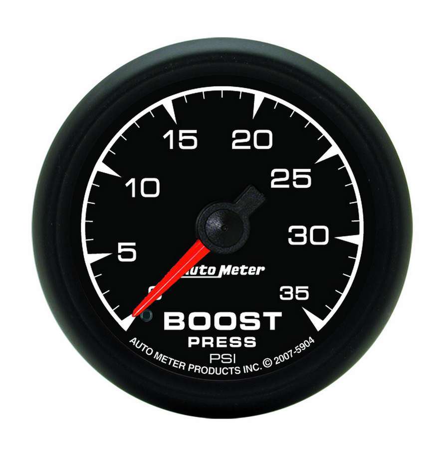 AutoMeter GAUGE, BOOST, 2 1/16", 35PSI, MECHANICAL, ES