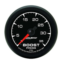 Load image into Gallery viewer, AutoMeter GAUGE, BOOST, 2 1/16&quot;, 35PSI, MECHANICAL, ES