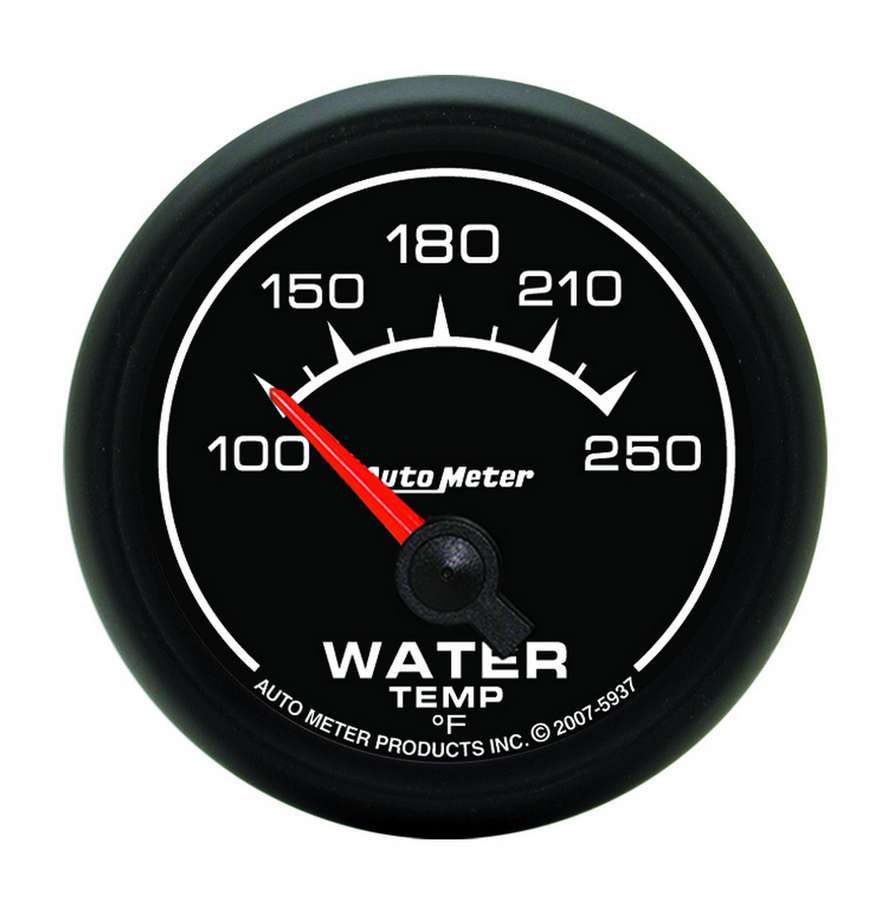 AutoMeter GAUGE, WATER TEMP, 2 1/16", 100-250?F, ELECTRIC, ES