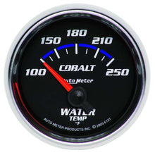 Cargar imagen en el visor de la galería, AutoMeter GAUGE, WATER TEMP, 2 1/16&quot;, 100-250?F, ELECTRIC, COBALT