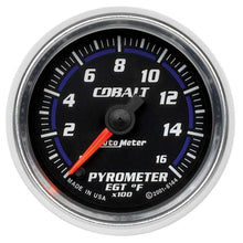 Cargar imagen en el visor de la galería, 2-1/16in C/S Pyrometer Gauge 0-1600 Deg.