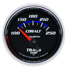 Cargar imagen en el visor de la galería, AutoMeter GAUGE, TRANSMISSION TEMP, 2 1/16&quot; , 100-250 Degrees F, ELECTRIC, COBALT