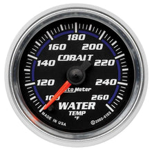 Cargar imagen en el visor de la galería, AutoMeter GAUGE, WATER TEMP, 2 1/16&quot;, 100-260?F, DIGITAL STEPPER MOTOR, COBALT