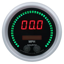 Load image into Gallery viewer, AutoMeter GAUGE, SPEEDO, 3 3/8&quot;, 260MPH / 260KMH, ELEC PROGRAM, SPORT-COMP ELITE DIGITAL