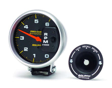 Load image into Gallery viewer, AutoMeter GAUGE, TACHOMETER, 5&quot;, 6K RPM DIESEL, PEDESTAL W/PEAK MEMORY, PRO-COMP