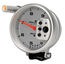 Load image into Gallery viewer, AutoMeter GAUGE, TACH, 5&quot;, 9K RPM, PEDESTAL W/ QUICK LITE, DUAL RANGE W/PEAK MEMORY, UL