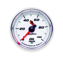 Load image into Gallery viewer, AutoMeter GAUGE, OIL PRESSURE, 2 1/16&quot;, 100PSI, MECHANICAL, C2