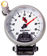 Load image into Gallery viewer, AutoMeter GAUGE, TACHOMETER, 3 3/4&quot;, 10K RPM, PEDESTAL W/ EXT. QUICK-LITE, C2