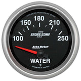 INDICADOR DE TEMPERATURA DEL AGUA AutoMeter, 2 5/8