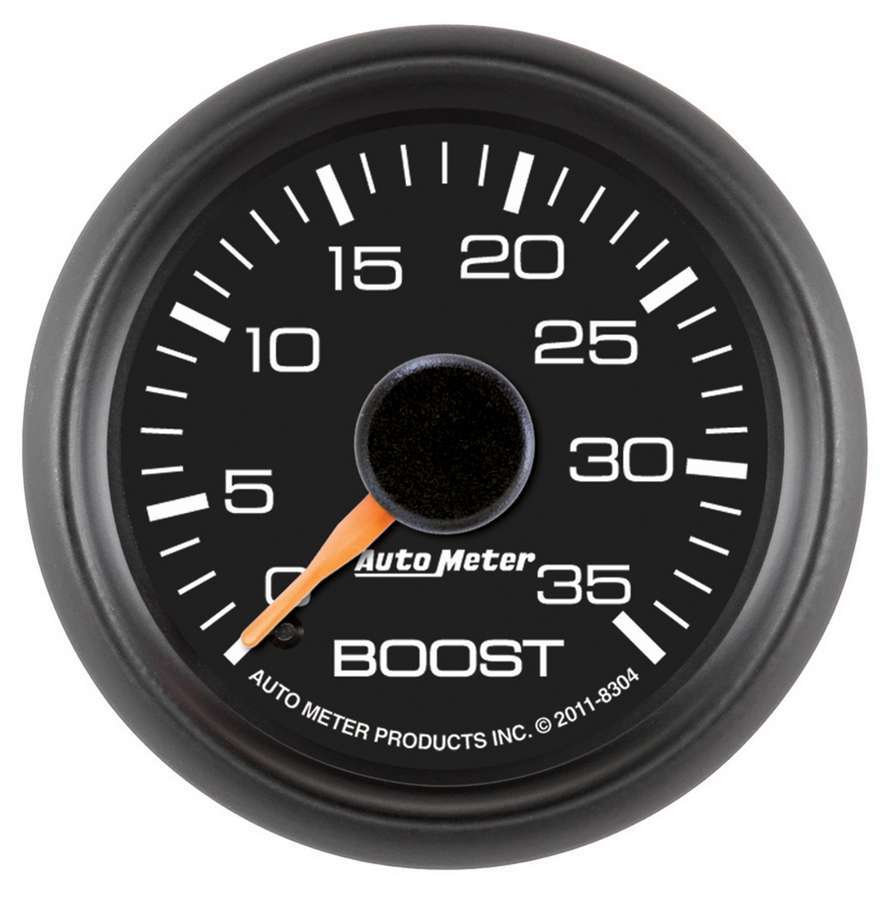 AutoMeter GAUGE, BOOST, 2 1/16" , 35PSI, MECHANICAL, GM FACTORY MATCH