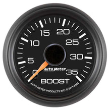 Load image into Gallery viewer, AutoMeter GAUGE, BOOST, 2 1/16&quot; , 35PSI, MECHANICAL, GM FACTORY MATCH