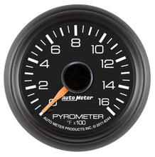 Cargar imagen en el visor de la galería, AutoMeter GAUGE, PYROMETER (EGT), 2 1/16&quot;, 1600 Degrees F, STEPPER MOTOR, GM FACTORY MATCH