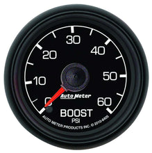 Cargar imagen en el visor de la galería, AutoMeter GAUGE, BOOST, 2 1/16&quot; , 60PSI, MECHANICAL, FORD FACTORY MATCH