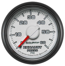 Load image into Gallery viewer, Exhaust Pressure Gauge 0-60psi Dodge Match