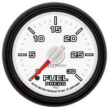 Cargar imagen en el visor de la galería, AutoMeter GAUGE, FUEL PRESS, 2 1/16&quot; , 30PSI, DIGITAL STEPPER MOTOR, RAM GEN 3 FACT. MATCH