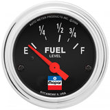 2-1/16 Fuel Level Gauge Mopar Logo Series