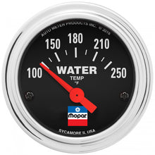 Load image into Gallery viewer, 2-1/16 Water Temp Gauge Mopar Logo Series