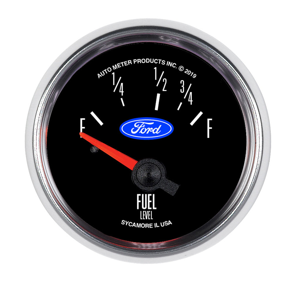 AutoMeter GAUGE, FUEL LEVEL, 2 1/16", 73OE TO 10OF, ELEC, FORD