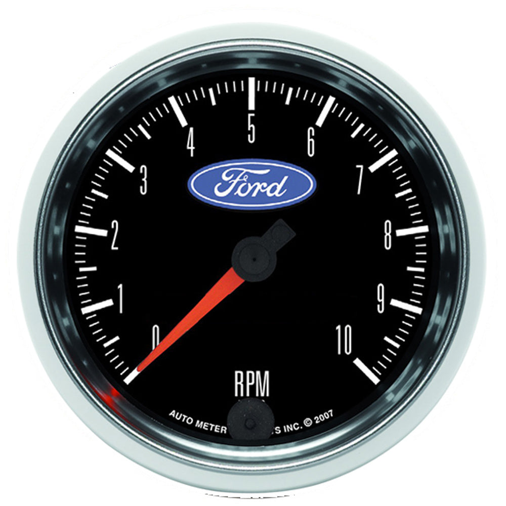 AutoMeter GAUGE, TACHOMETER, 3 3/8", 10K RPM, IN-DASH, FORD