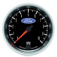 Load image into Gallery viewer, AutoMeter GAUGE, TACHOMETER, 3 3/8&quot;, 10K RPM, IN-DASH, FORD