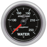 Indicador de temperatura del agua AutoMeter, 2 1/16