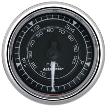 Load image into Gallery viewer, AutoMeter2/16 Chrono Chrome Gauge Fuel Level Programmable