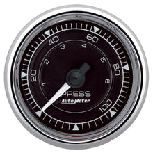 Load image into Gallery viewer, 2/16 Chrono Chrome Gauge Pressure 0-100PSI