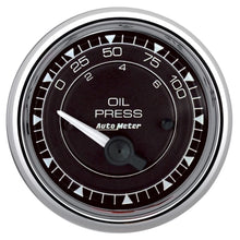 Load image into Gallery viewer, 2/16 Chrono Chrome Gaug Pressure 0-100PSI