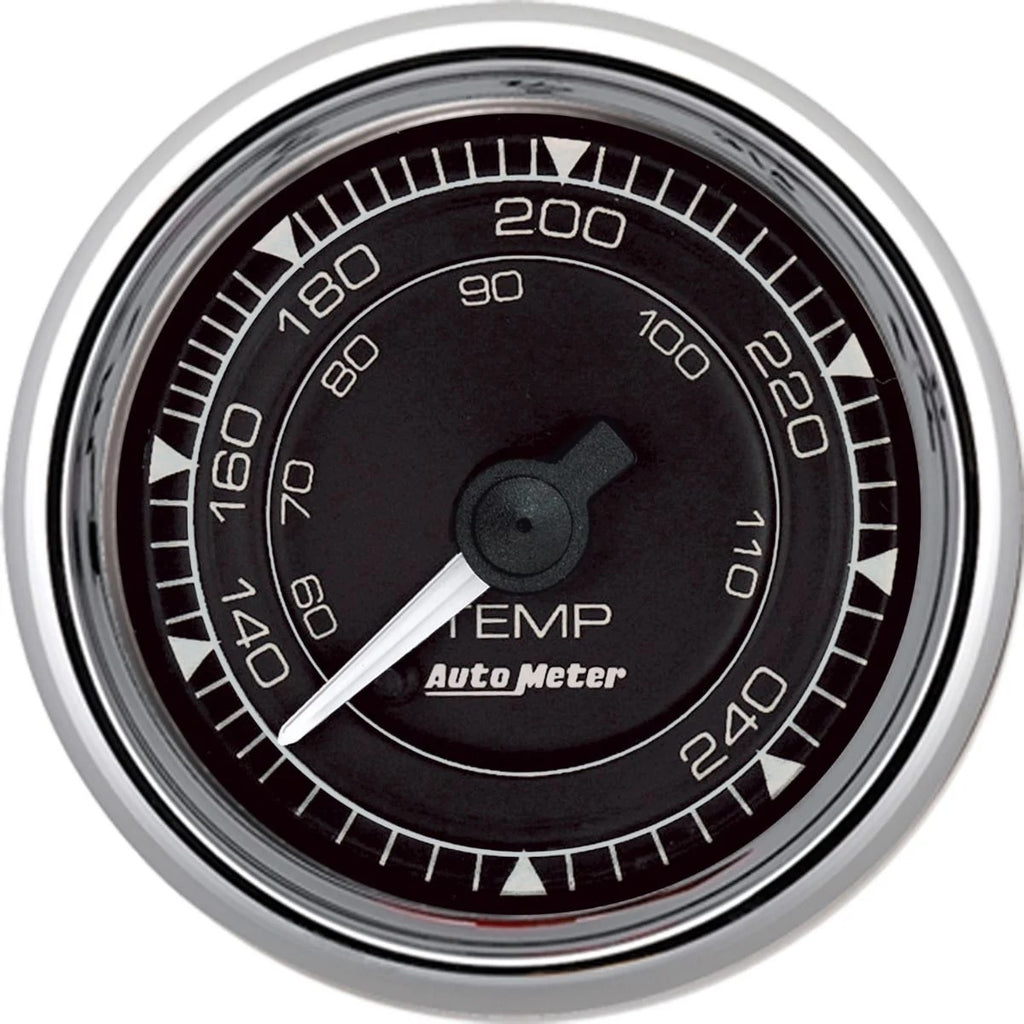 2/16 Chrono Chrome Gauge Temp  120-240 Degree