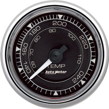 Load image into Gallery viewer, 2/16 Chrono Chrome Gauge Temp  120-240 Degree