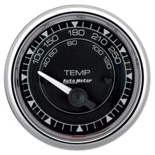 Load image into Gallery viewer, 2/16 Chrono Chrome Gauge Temp  100-250 Degree