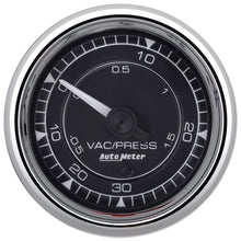 Load image into Gallery viewer, 2/16 Chrono Chrome Gauge Vac/Boost  30HG/30PSI