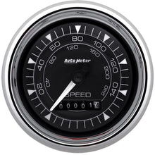 Cargar imagen en el visor de la galería, AutoMeter3-3/8 Speedo Chrono Cromado 160 MPH