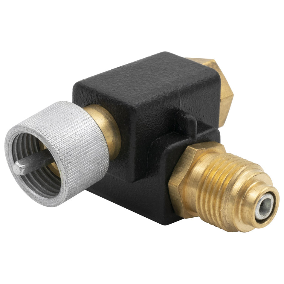 ADAPTADOR DE 90° PARA CABLE DE VELOCÍMETRO DE AUTOMETER, ROSCA DE 5/8"-18