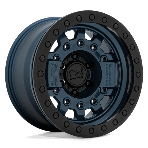 BRAVG 17X8.5 5X5.0 N-BLU BLK-HDW -32MM