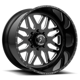 AWB02 20X10 8X170 G-BLK MACH -25MM