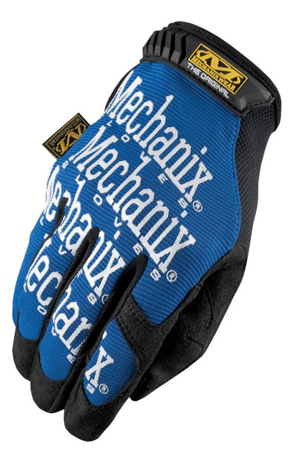 Mechanix Wear Mech Gloves Blue Lrg