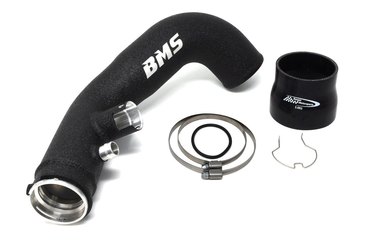BMS G Chassis B48 BMW Aluminum Long Turbo Inlet Upgrade - view 2
